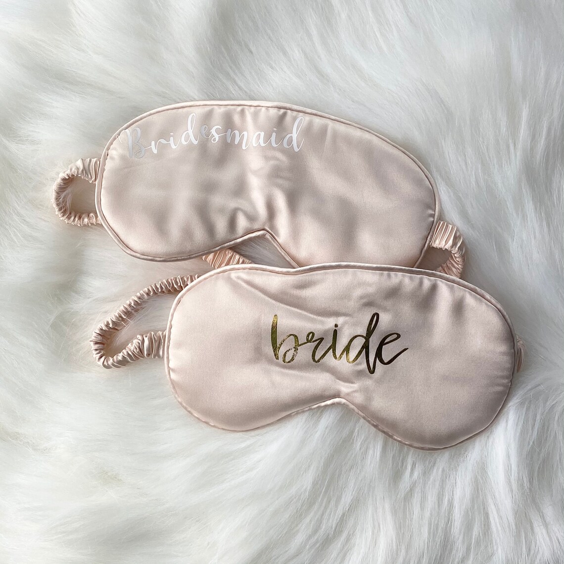 Customized Silk Eye Mask Bridesmaid gift Bridal shower gift Etsy