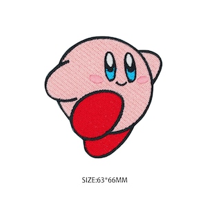 Kirby patch Pokemon iron on patch sew on patch anime cartoon patch bag patch jack patch Pokemon decal Cosplay kids costume gifts