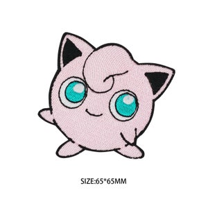 Jigglypuff patch Pokemon opstrijkbare patch naaien patch anime cartoon patch zak patch jack patch Pokemon sticker Cosplay kinderen kostuum geschenken