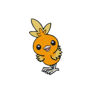 Torchic patch Pokemon iron on patch sew on patch anime cartoon patch bag patch jack patch Pokemon decal Cosplay kids costume gifts