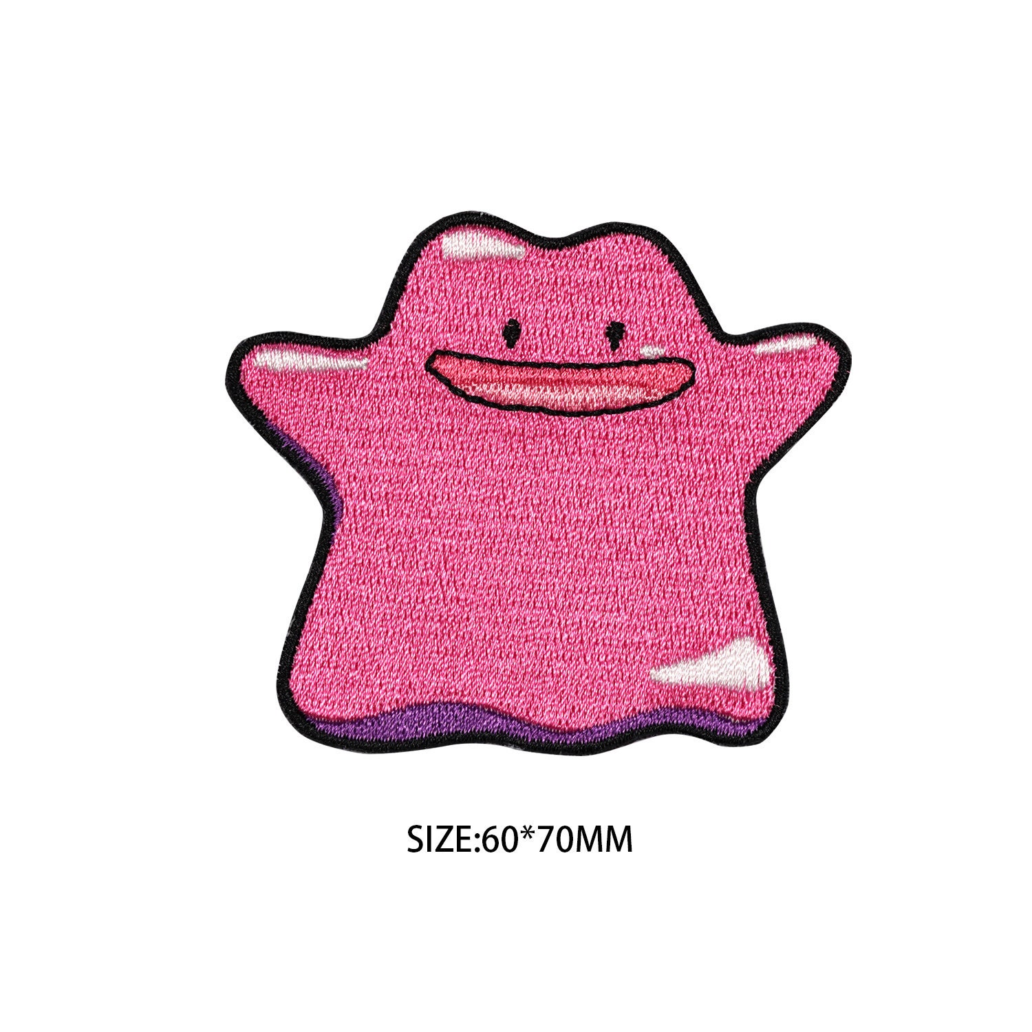 Pokemon Mini Embroidered Sew Iron On Patch Badge Ditto
