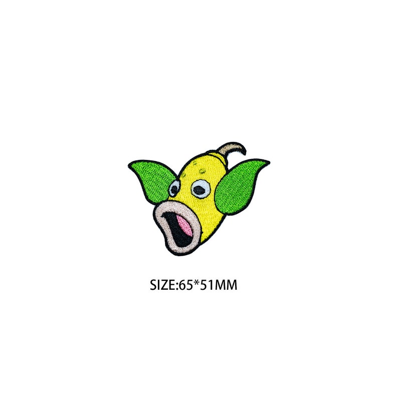 Weepinbell patch Pokemon iron on patch sew on patch anime cartoon patch bag patch jack patch Pokemon decal Cosplay kids costume birthday