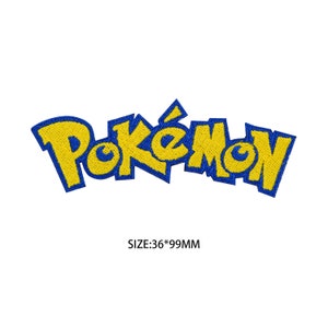 Pokemon iron on patch sew on patch anime cartoon patch bag patch jack patch Pokemon decal Cosplay kids costume gifts