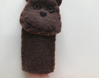 Brown Bear Finger Puppet