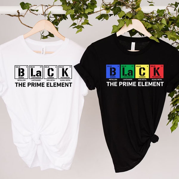 Black The Prime Element SVG | PNG | EPS File, Black History Month Svg, Black Pride Svg, Black Lives Matter Svg File For Digital Download