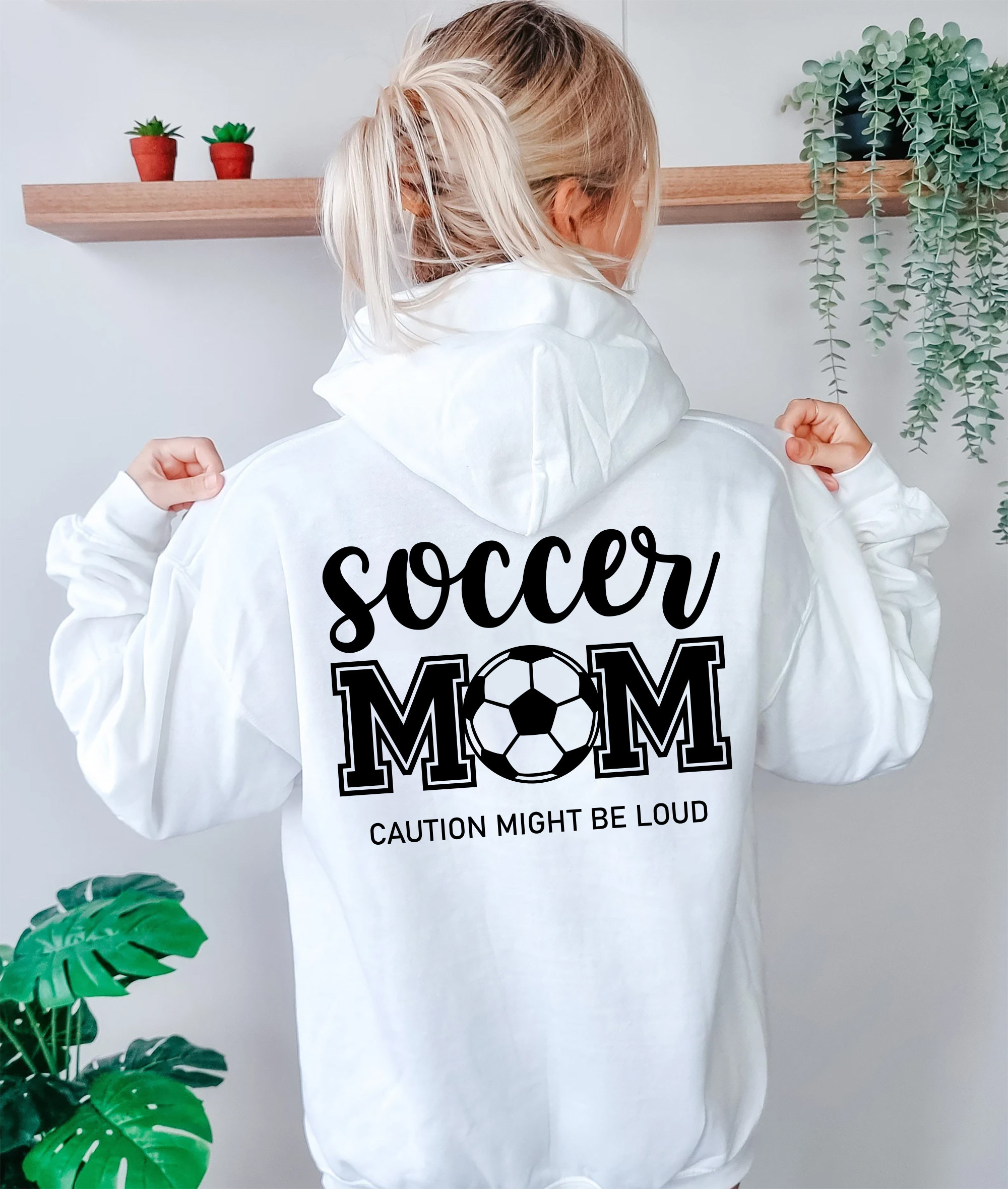 Soccer Mom SVG PNG EPS File Caution Might Be Loud Soccer Etsy