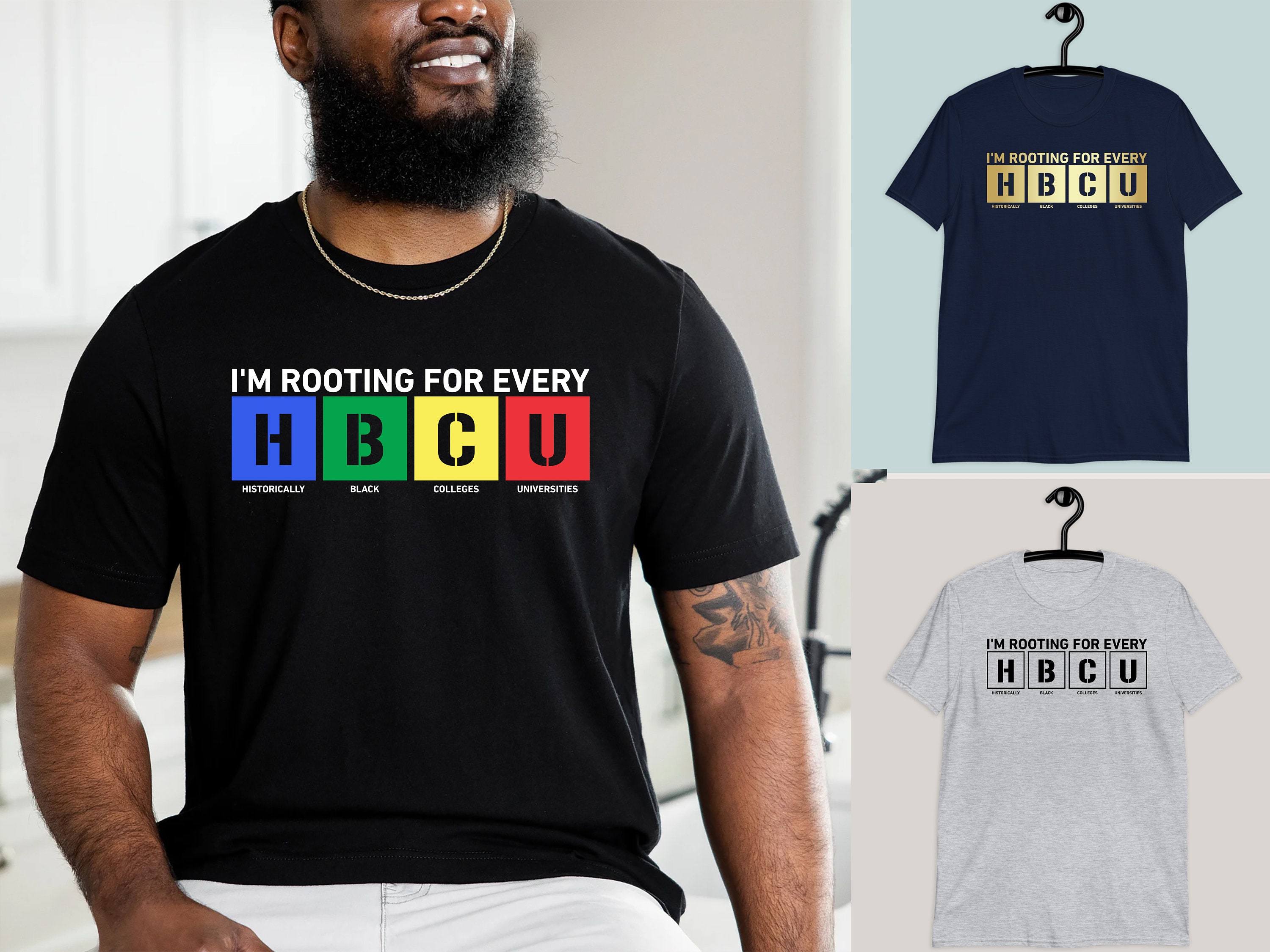 HBCU T-shirt, I'm Rooting for Every HBCU Shirt, Black History Month ...