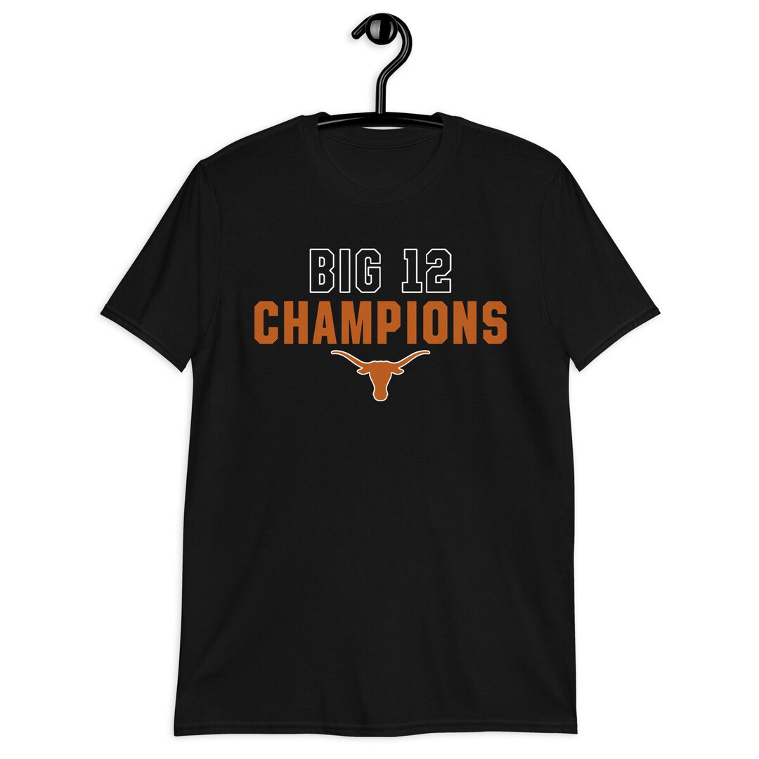 Big 12 Championship Tshirt Texas Big 12 Championship Shirt Etsy