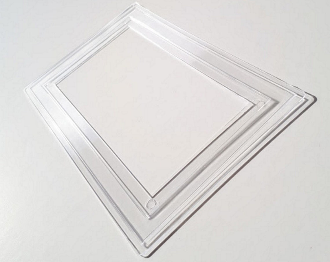 Clear Finger Plates Light Switch Single and Double Plug Socket Surround