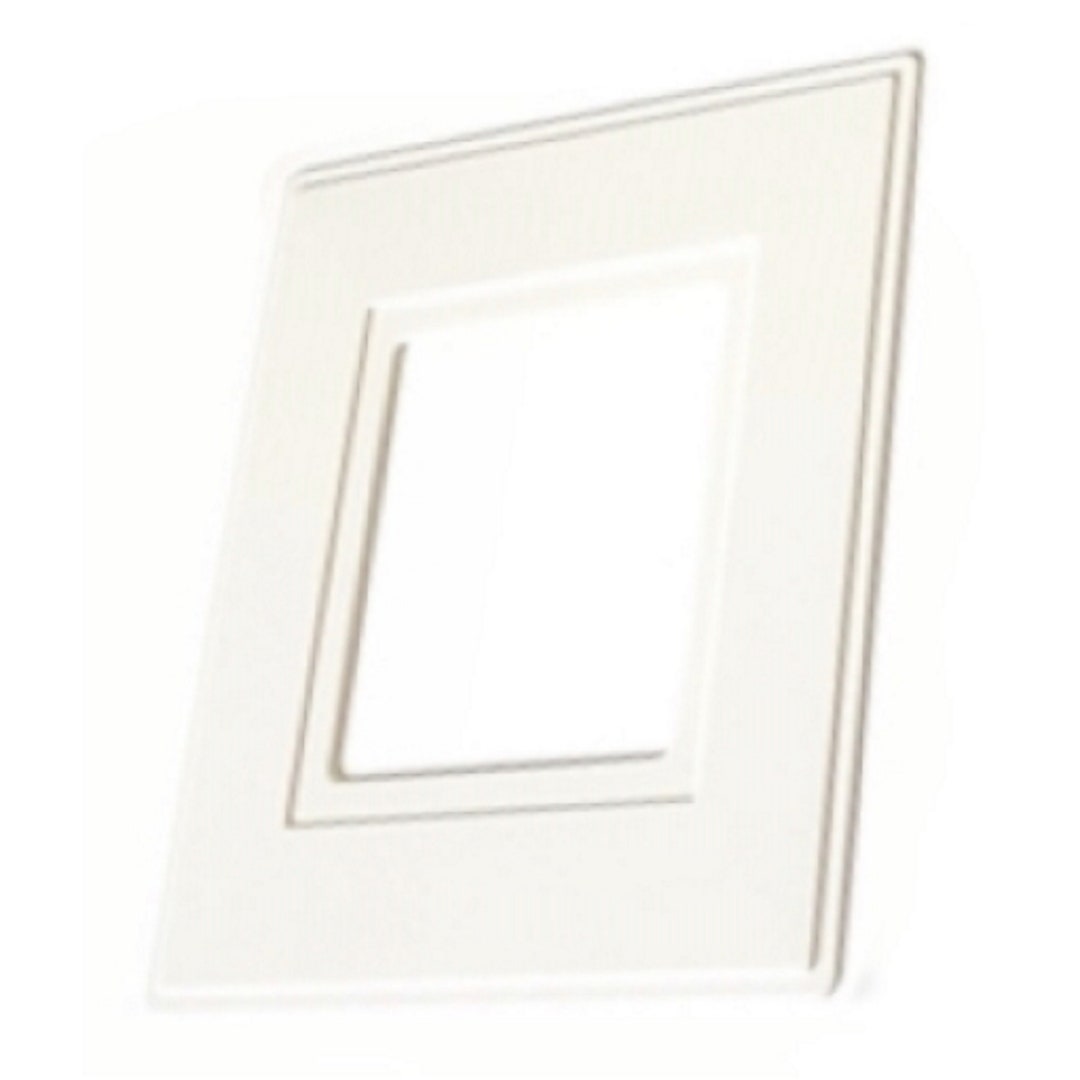 White Finger Plates Light Switch Single and Double Plug Socket Surround