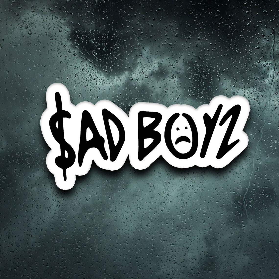 Sad Boyz JUNIOR H Stickers 2 Pack Las 3 Torres High Gloss Etsy