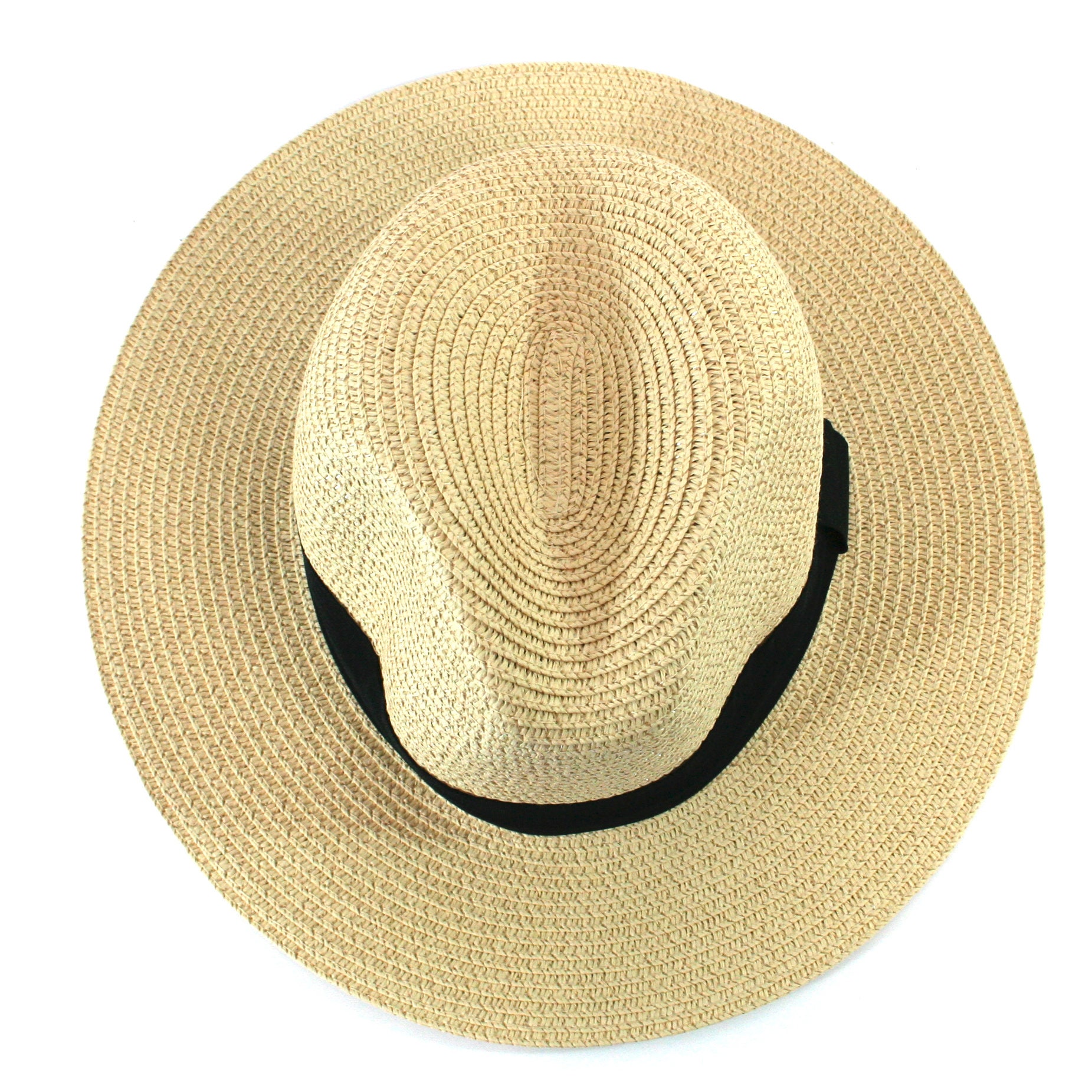 Larger 59cmfolding Panama Hat. Straw Trilby/fedora Style - Etsy UK