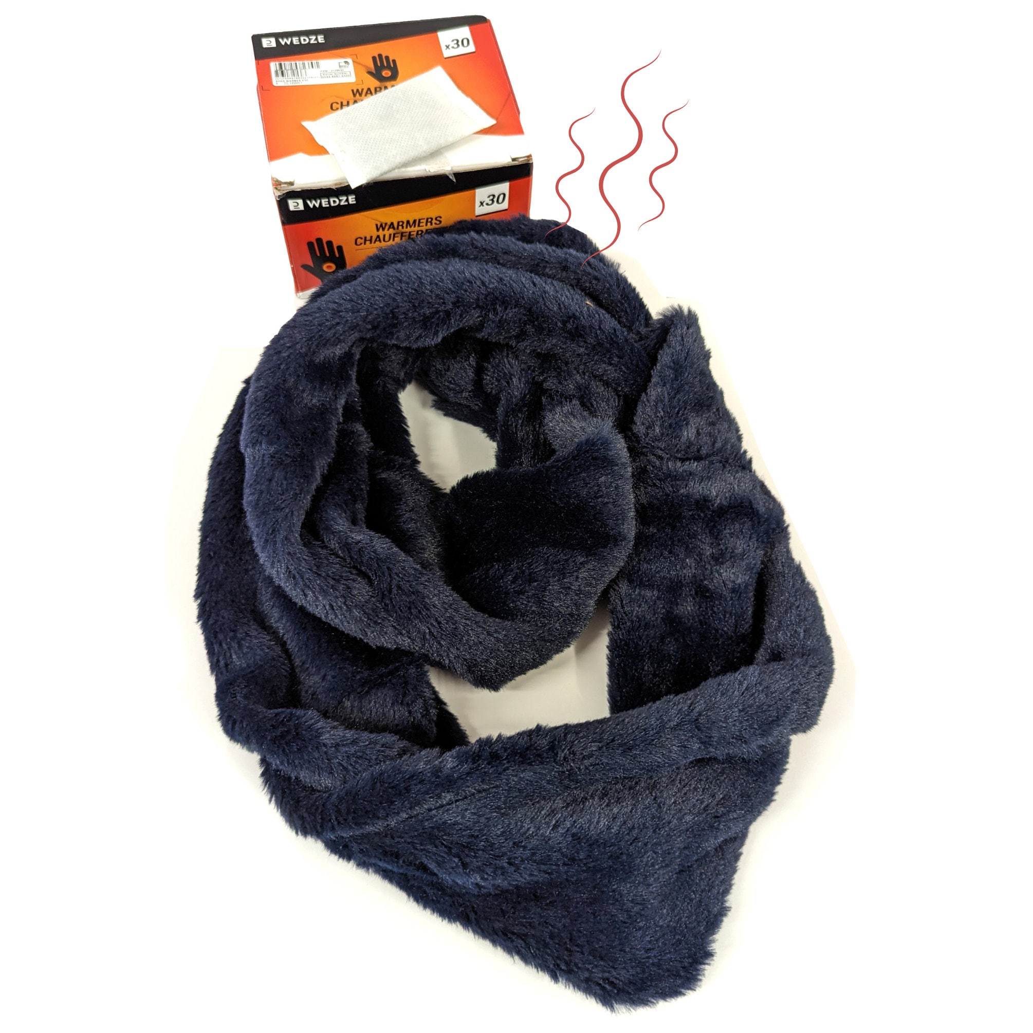 Heated Scarf for Women Men USB Heating Scarf Long Shawl Warm Winter El –  MOREWARMTH