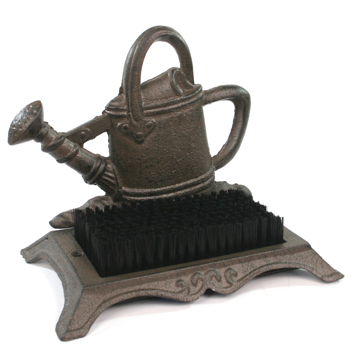 Traditional Cast Iron Boot Brush in a Watering Can Design. for Etsy UK