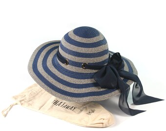 Animal Print Folding Sun Hat