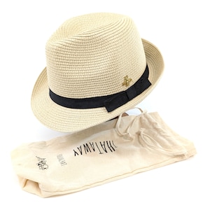 Folding Travel Trilby Sun Hat with a Bee Design