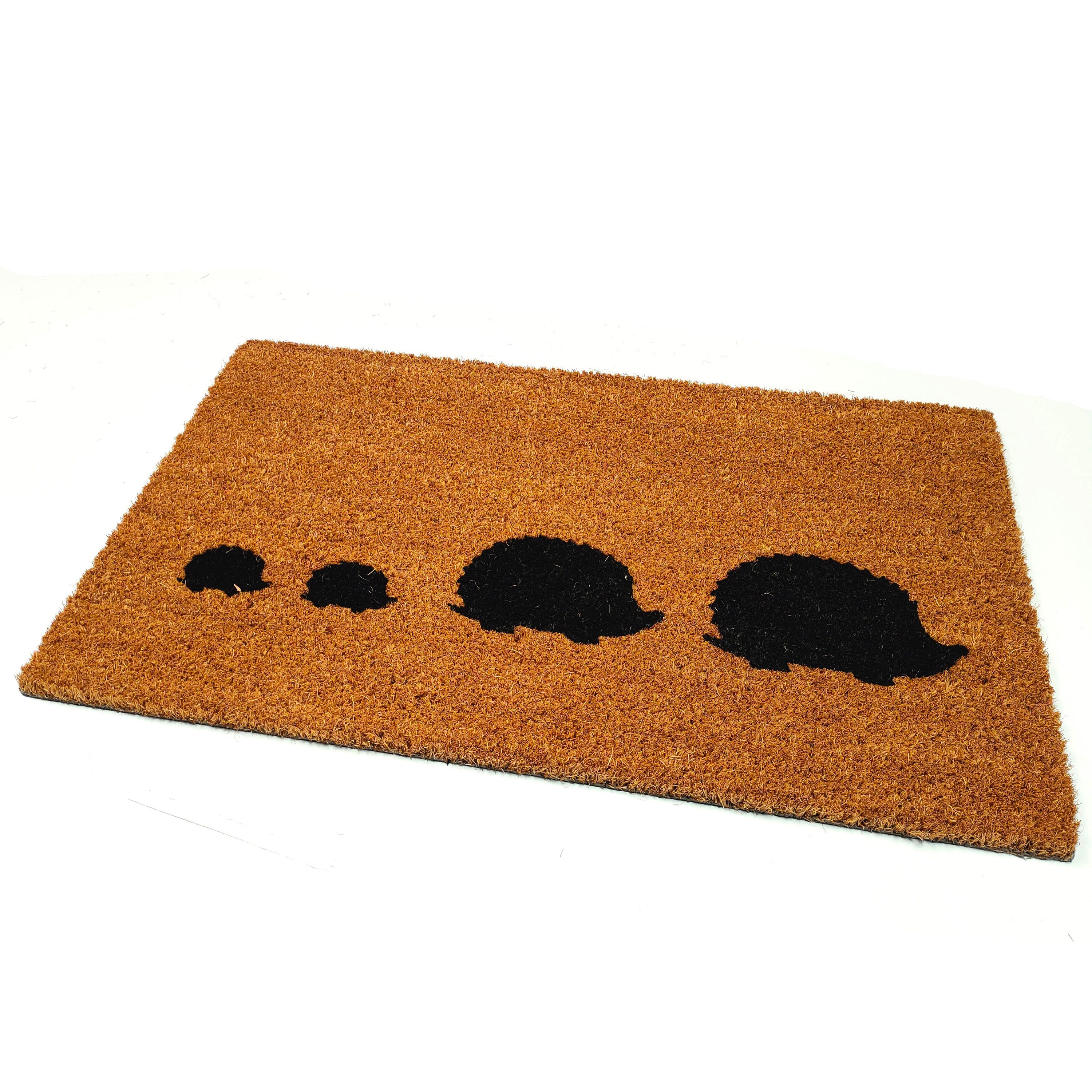 Large Thick Decorative Patterned Coir Door Mats With Nature Etsy UK