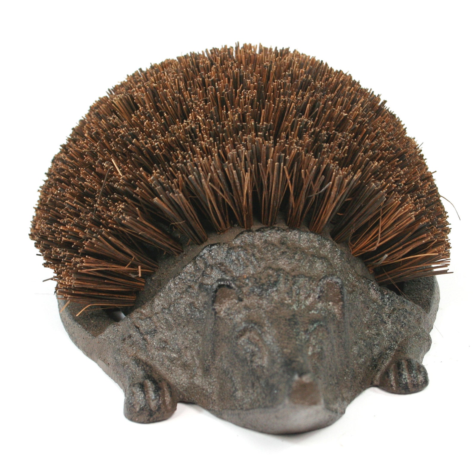 Cast Iron Heavy Duty Boot Brush & Boot Scraper in a Hedgehog Etsy UK