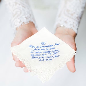 Fazzoletto da sposa, fazzoletto di pizzo, fazzoletto di pizzo, fazzoletto personalizzato, fazzoletto ricamato, fazzoletto da sposa, regali per la mamma