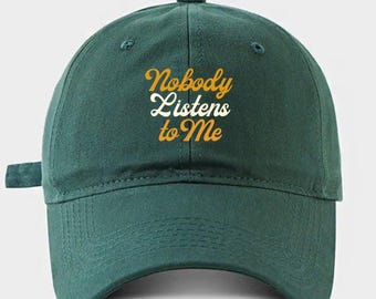 Custom Hat Embroidered Hat Dad Hat Baseball Cap Man Hat Personalized Sorority Embroidered Cap Green Hat Initial Cap Unisex Ball Cap