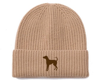 Mütze mit individuellem Logo, Bestickter Hut, Wintermütze für Erwachsene, personalisierte Strickmütze, Skimütze mit Namen, Warmes und gemütliches Geschenk für Ihn