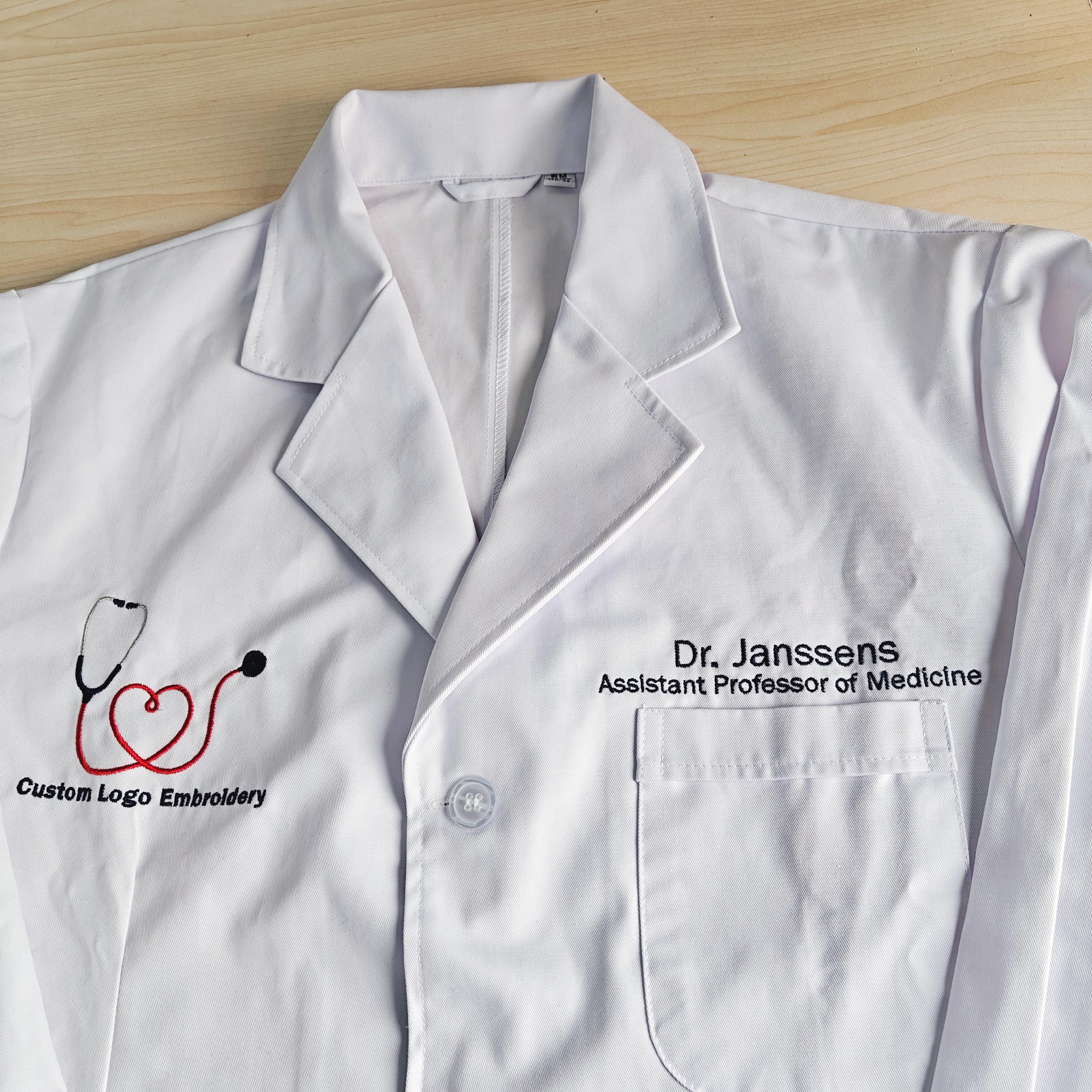 Custom Jacket Lab Personalized Lab Coat, Embroidered Dr. Jacket, Medical Apparel ...