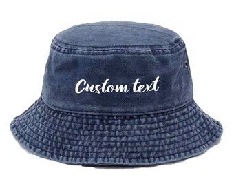 Custom Bucket Hat Embroidered Hat Personalized Hat Bachelorette party hats girls weekend bridesmaid gifts bachelorette gifts bride gift