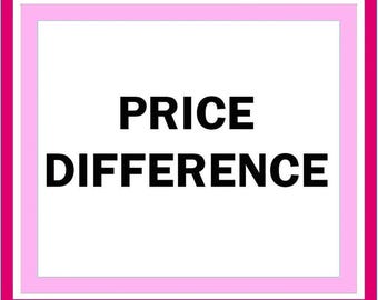 Price Difference Available