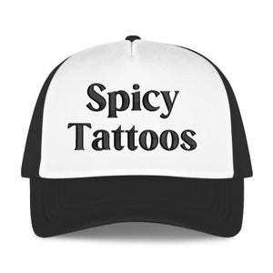 Gorra de camionero bordada personalizada, gorra de espuma personalizada