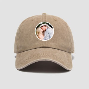 Custom Photo Print Hat Baseball Hat Pattern Picture Hat Custom Print Cotton Hat Outdoor Summer Cap Personalized Photo Baseball Hat