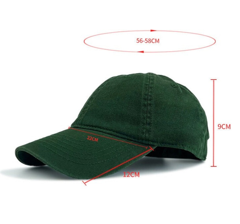 Cappello personalizzato Cappello ricamato Cappello da papà Berretto da baseball Cappello da uomo Berretto ricamato personalizzato Sorority Cappello verde Berretto iniziale Berretto da baseball unisex immagine 6