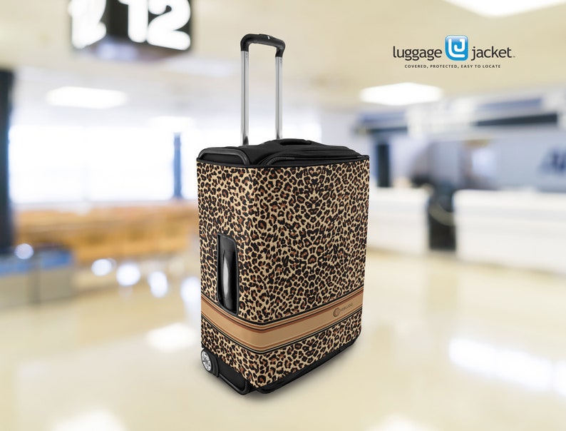 Pink Flowers Luggage Jacket Cover, Luggage Cover, Luggage Protector