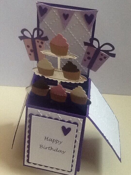 Handmade Cupcake Design Pop up Card - Etsy