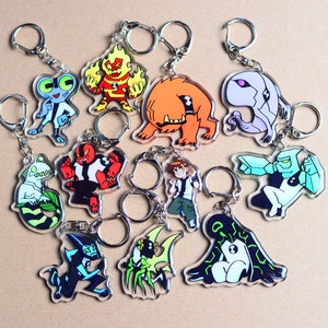 Alien Chibis, Epoxy Charms