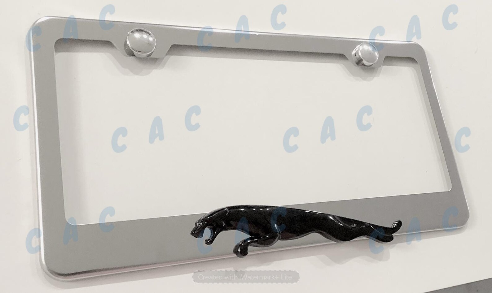 3D Jaguar Stainless Steel License Plate Frame Rust Free W/ Etsy