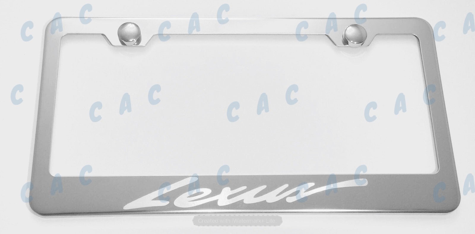 Lexus F Sport Stainless Steel License Plate Frame Rust Free W/ Etsy