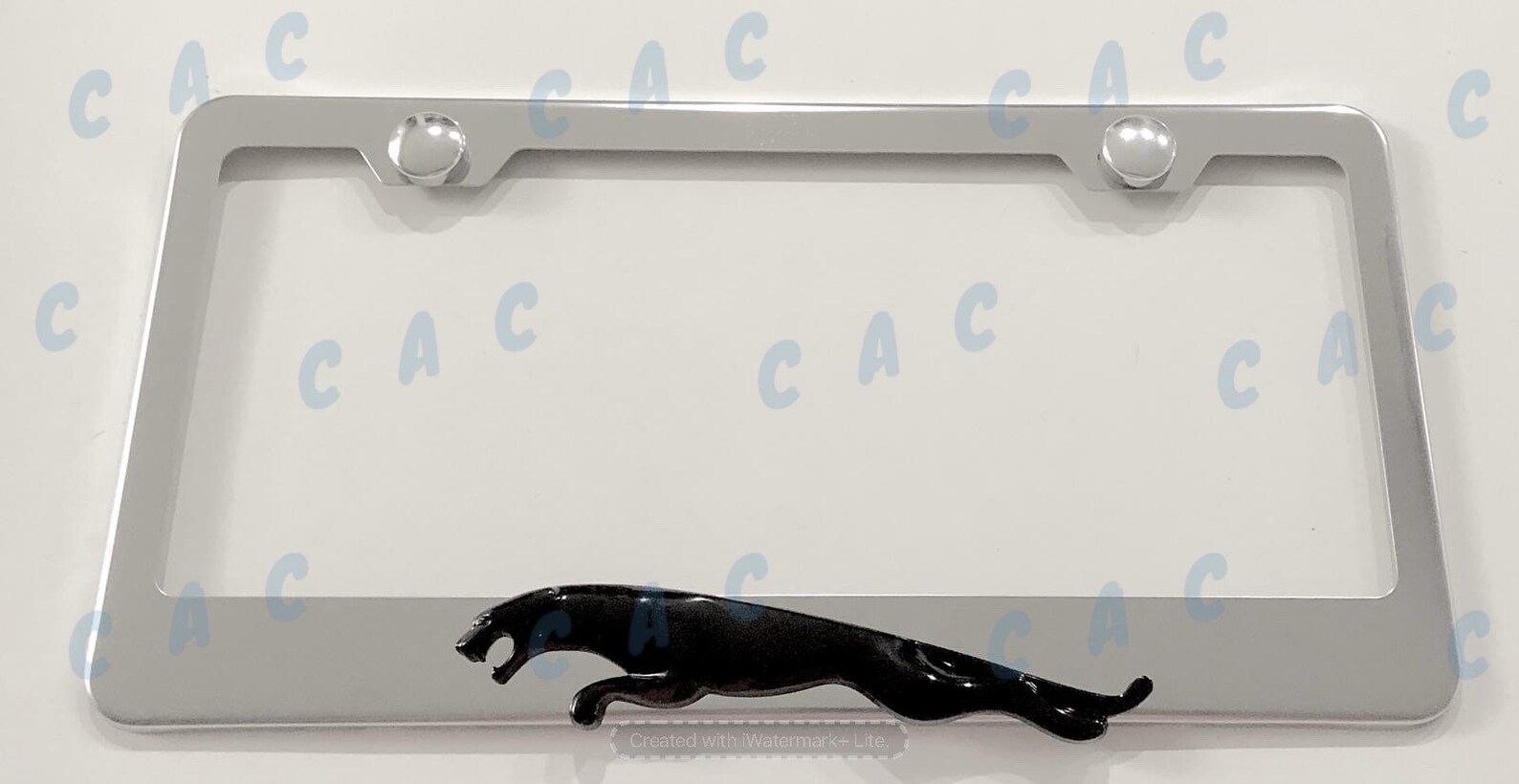 3D Jaguar Stainless Steel License Plate Frame Rust Free W/ Etsy