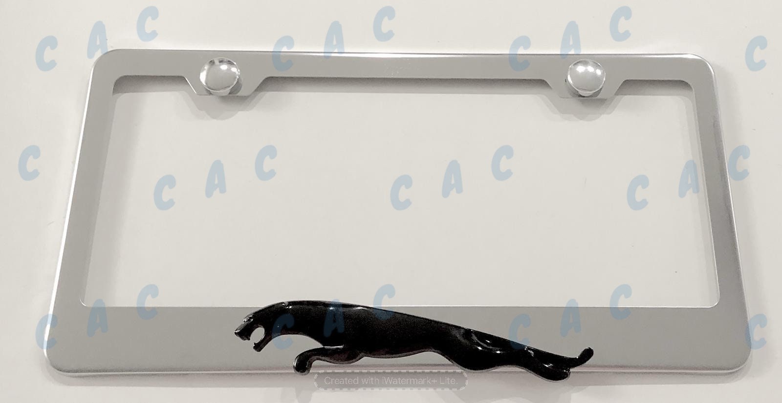 3D Jaguar Stainless Steel License Plate Frame Rust Free W/ Etsy