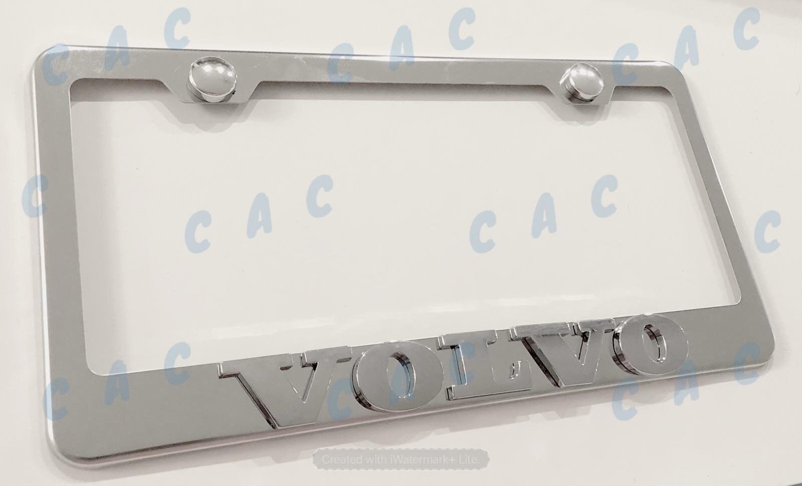 3D Volvo Stainless Steel License Plate Frame Rust Free W/ Bolt Etsy