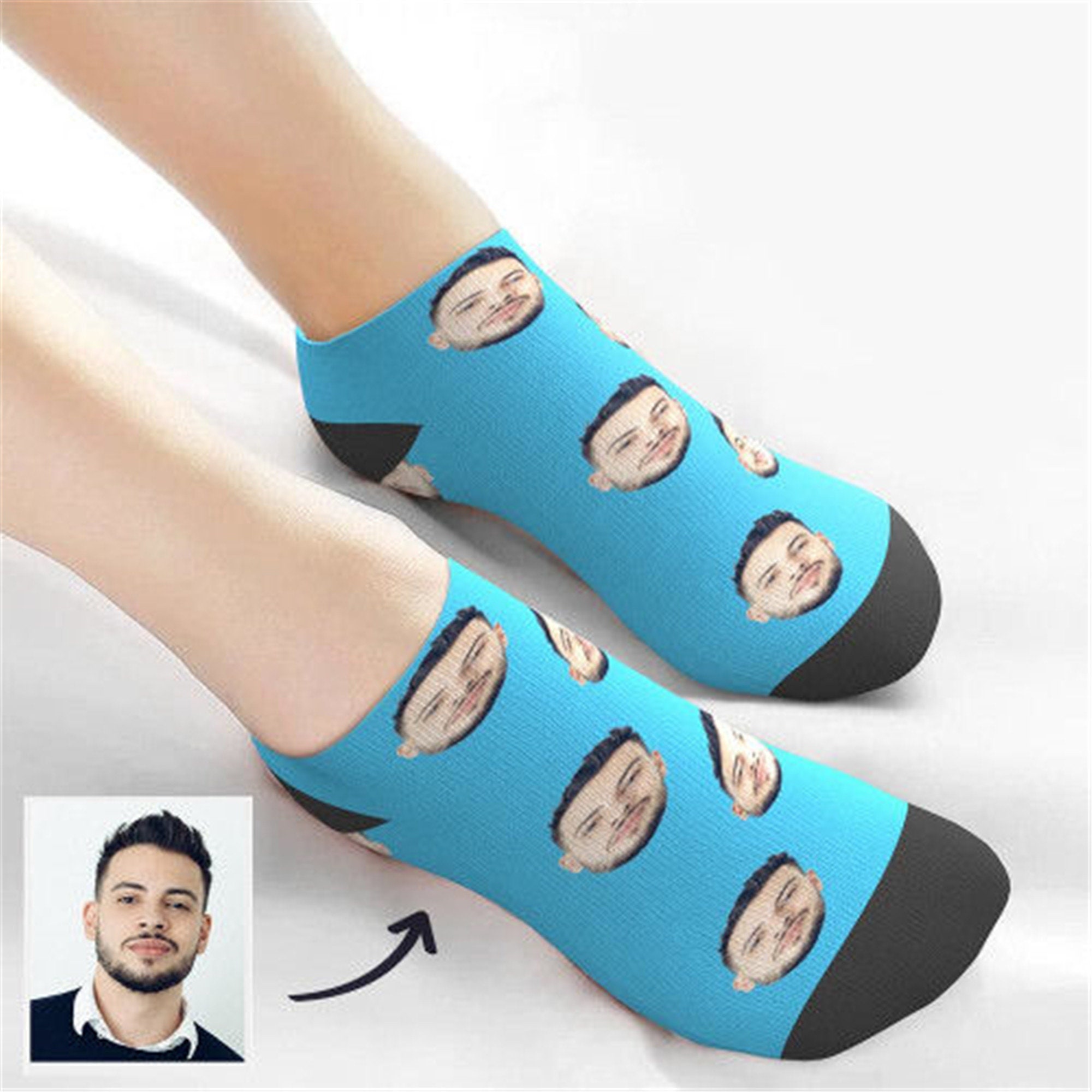 Custom face socks Photo socks Personalize sock Picture Etsy