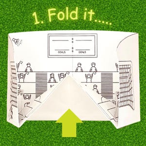 Paper Pop Up Soccer Field, World Cup 2026, Copa Mundial, Football Game image 7