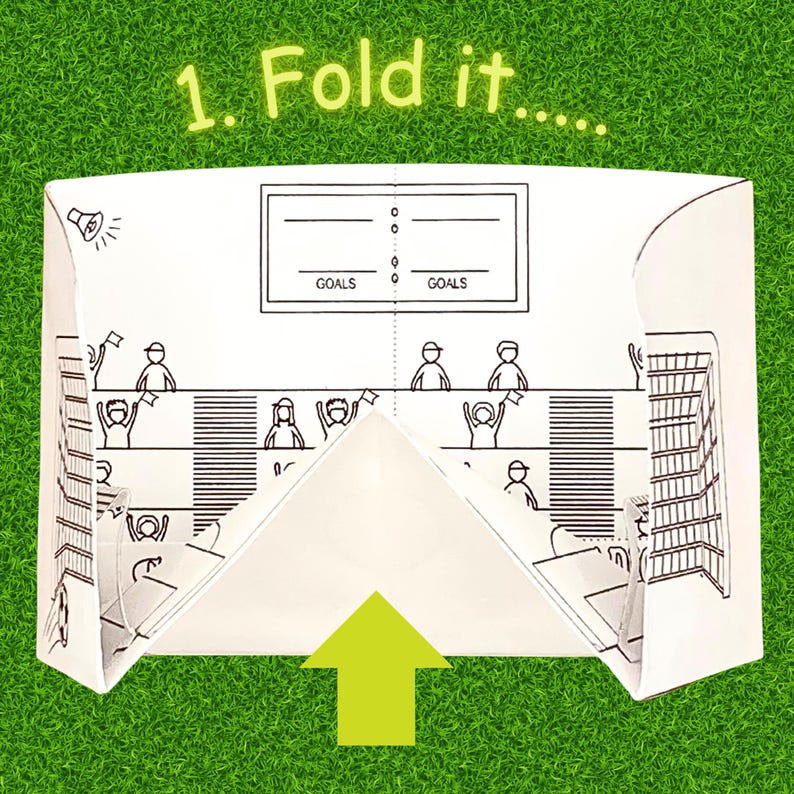 Paper Pop Up Soccer Field, World Cup 2026, Copa Mundial, Football Game image 7