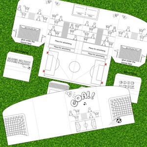 Paper Pop Up Soccer Field, World Cup 2026, Copa Mundial, Football Game image 5
