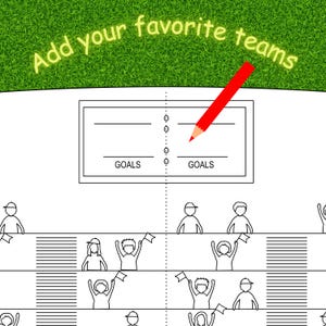 Paper Pop Up Soccer Field, World Cup 2026, Copa Mundial, Football Game image 4