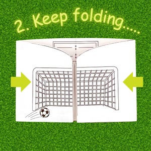 Paper Pop Up Soccer Field, World Cup 2026, Copa Mundial, Football Game image 8