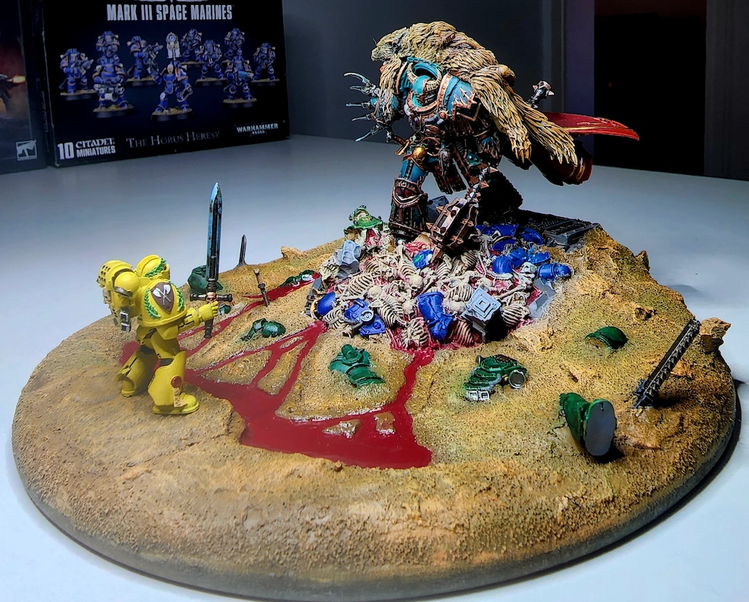 Horus Heresy Diorama Etsy