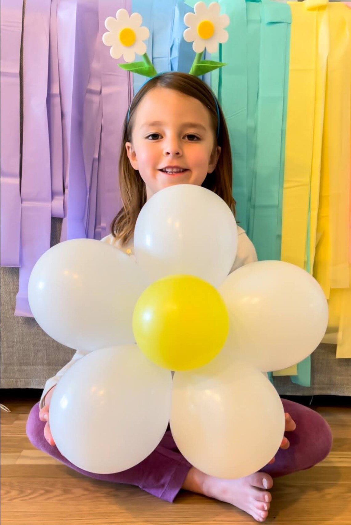 Daisy Balloons Balloon Flower Balloon Flower Kit Daisy Etsy