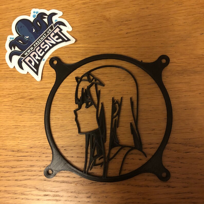 Zero Two Gaming Computer Fan Shroud / Grill / Cover Custom Etsy