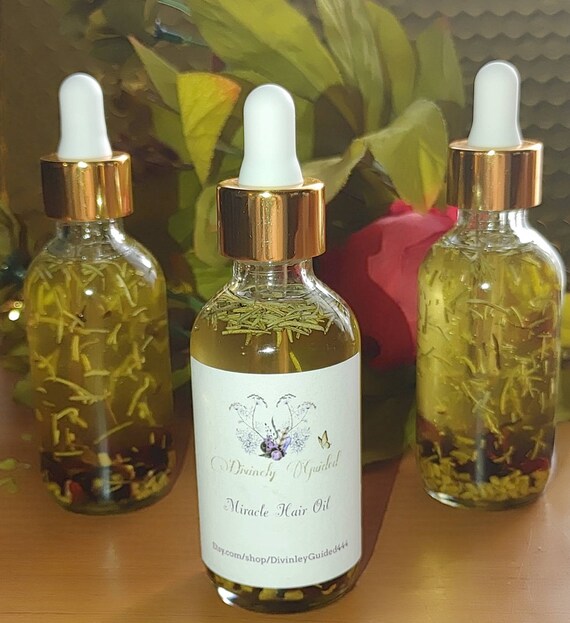 Miracle Hair Oil Etsy