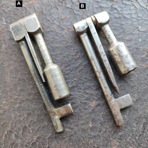 Vintage USSR Special  railway keys.